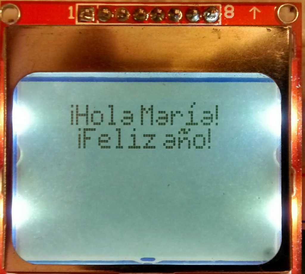 Pantalla Nokia 5110